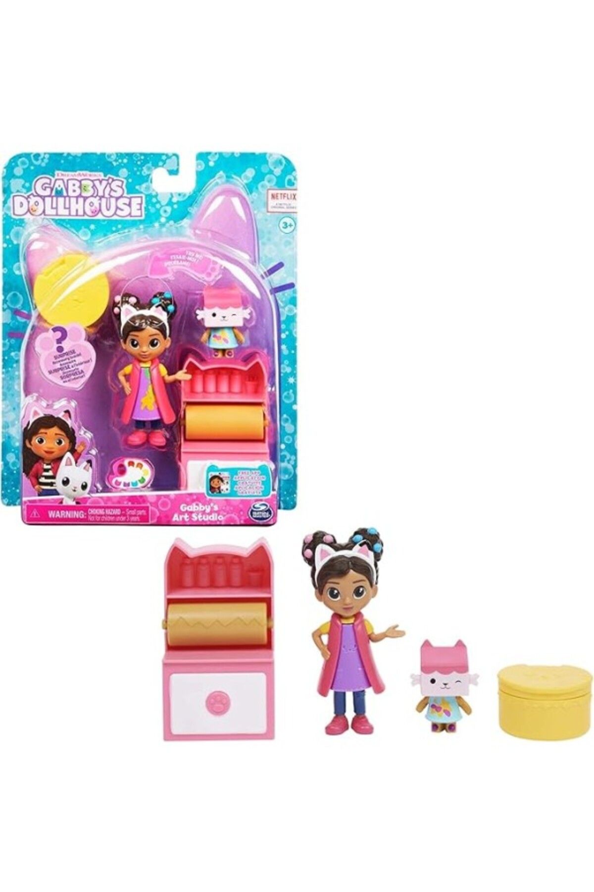 ShopZum Gabby'S Dollhouse - Gabby’Nin Sanat Atölyesi - Kedi/Tweety Paketi