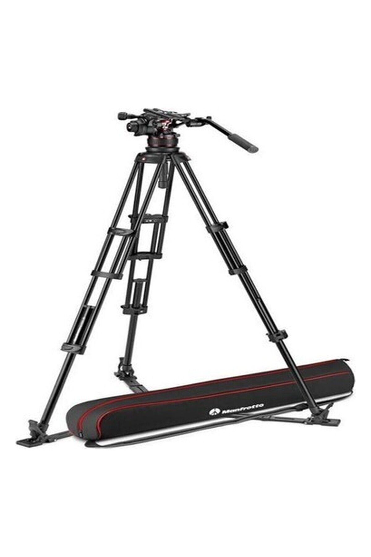 Manfrotto MVK612TWINGA Nitrotech 612 Alu Twin Gs Video Tripod