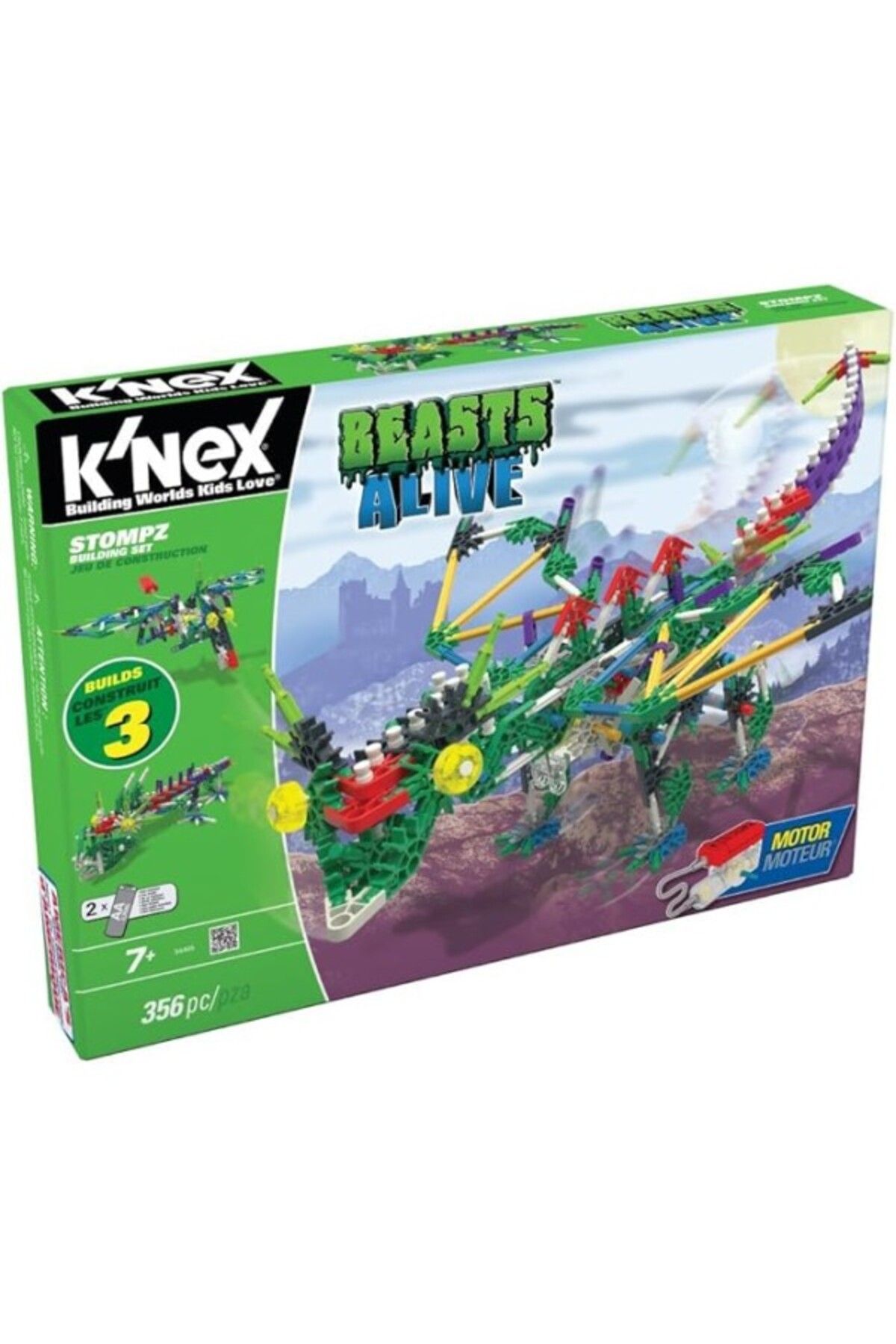 ShopZum K'Nex Stompz Model Yapım Seti ( Motorlu )