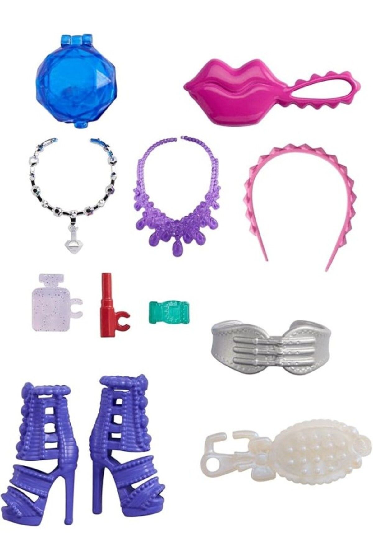 ShopZum Barbie Nin Moda Aksesuarları Paketleri Gwd98-grc15