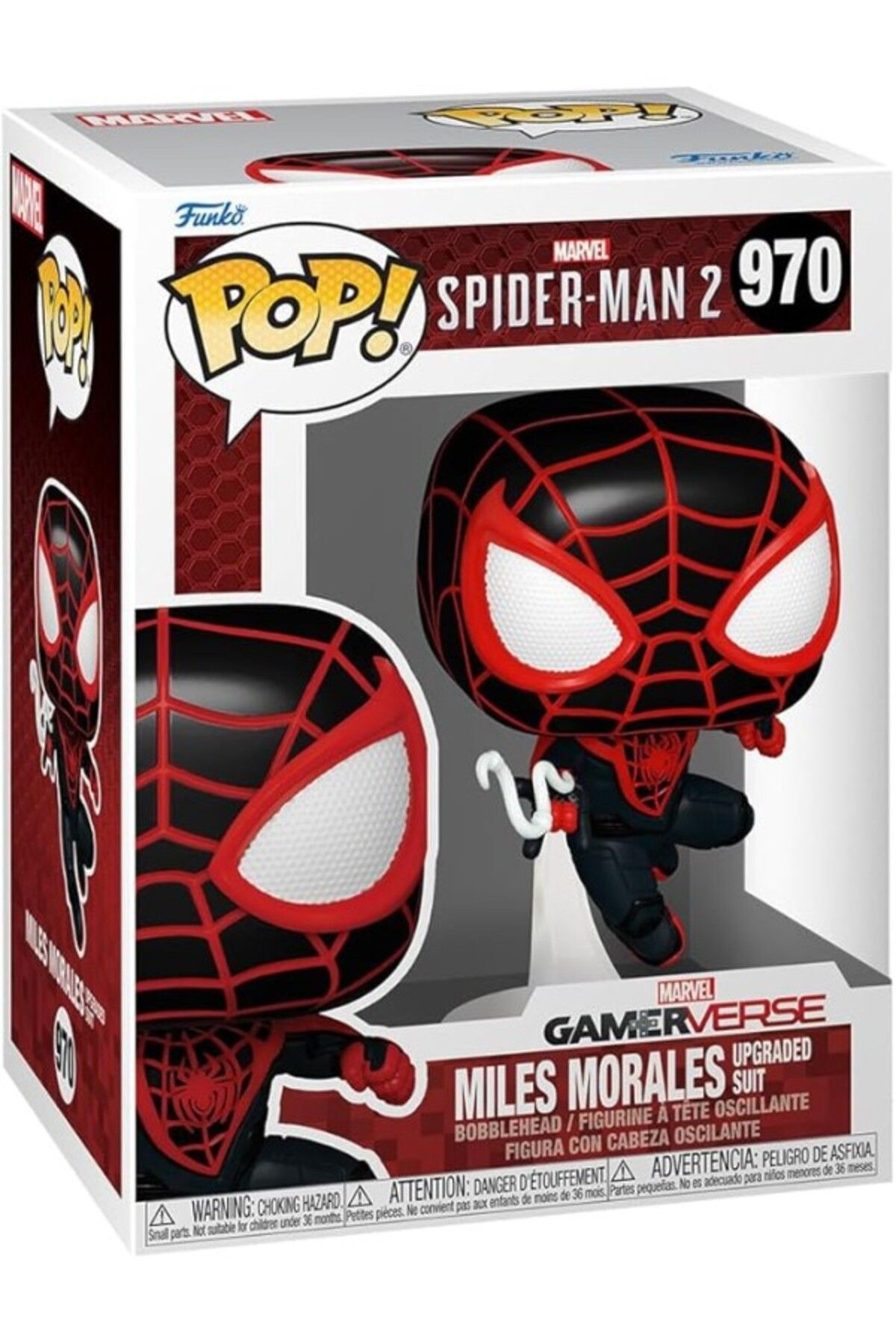 ShopZum Pop! Marvel: Gamerverse - Örümcek Adam 2, Miles Morales Yükseltilmiş Takım
