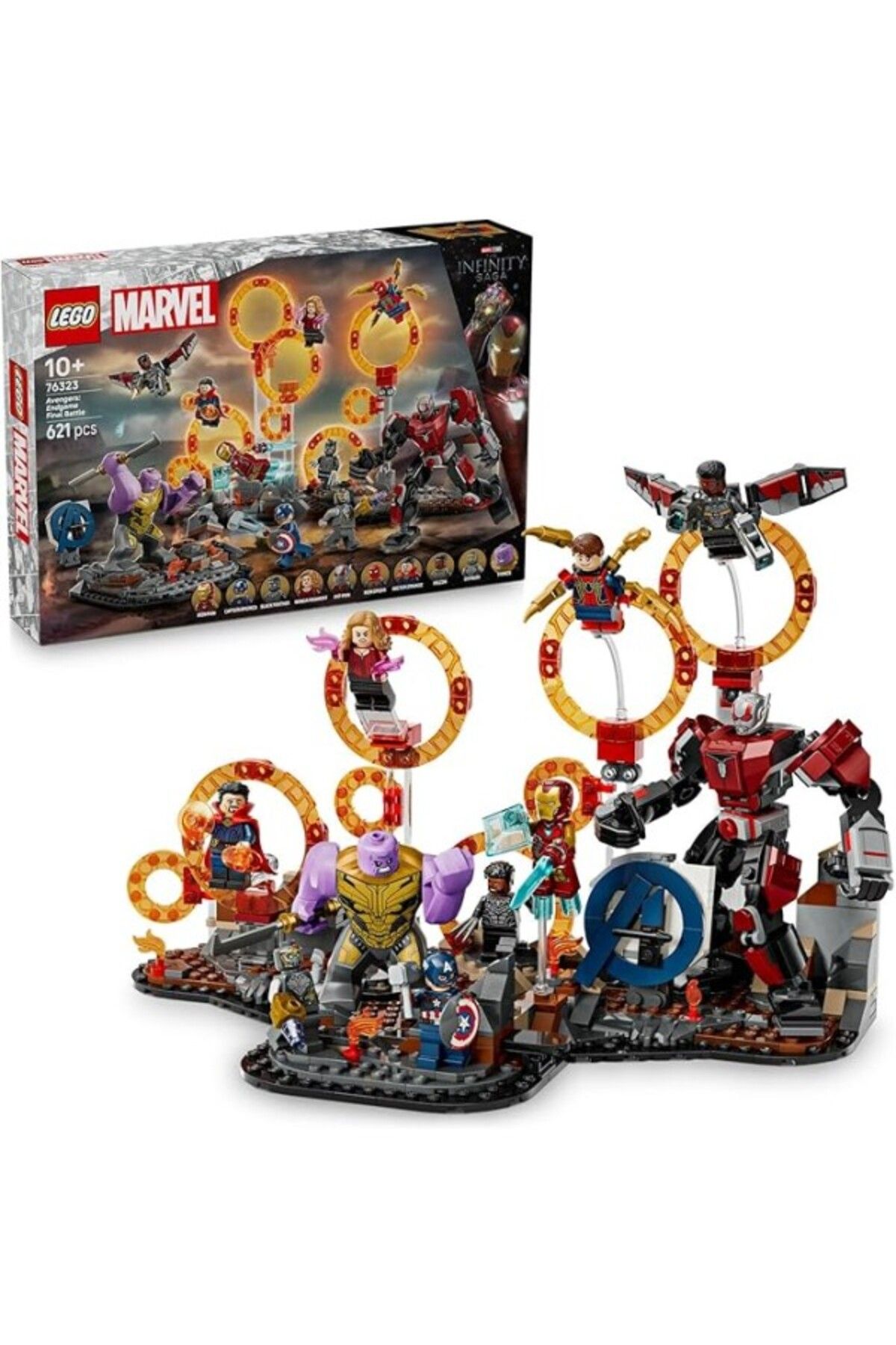ShopZum Avengers: Endgame Son Savaş 76323-10 Yaş Ve Üzeri Kız Ve Erkek Çocukları Kaptan