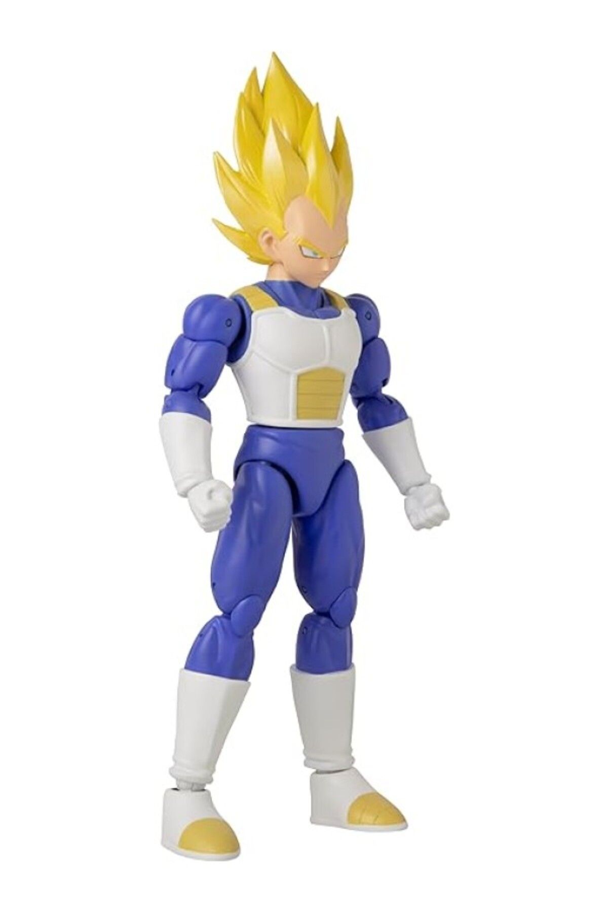 ShopZum 16 Cm Dragon Ball Super Saiyan Vegeta Poz Verilebilir Figür, Dragon Stars Serisi