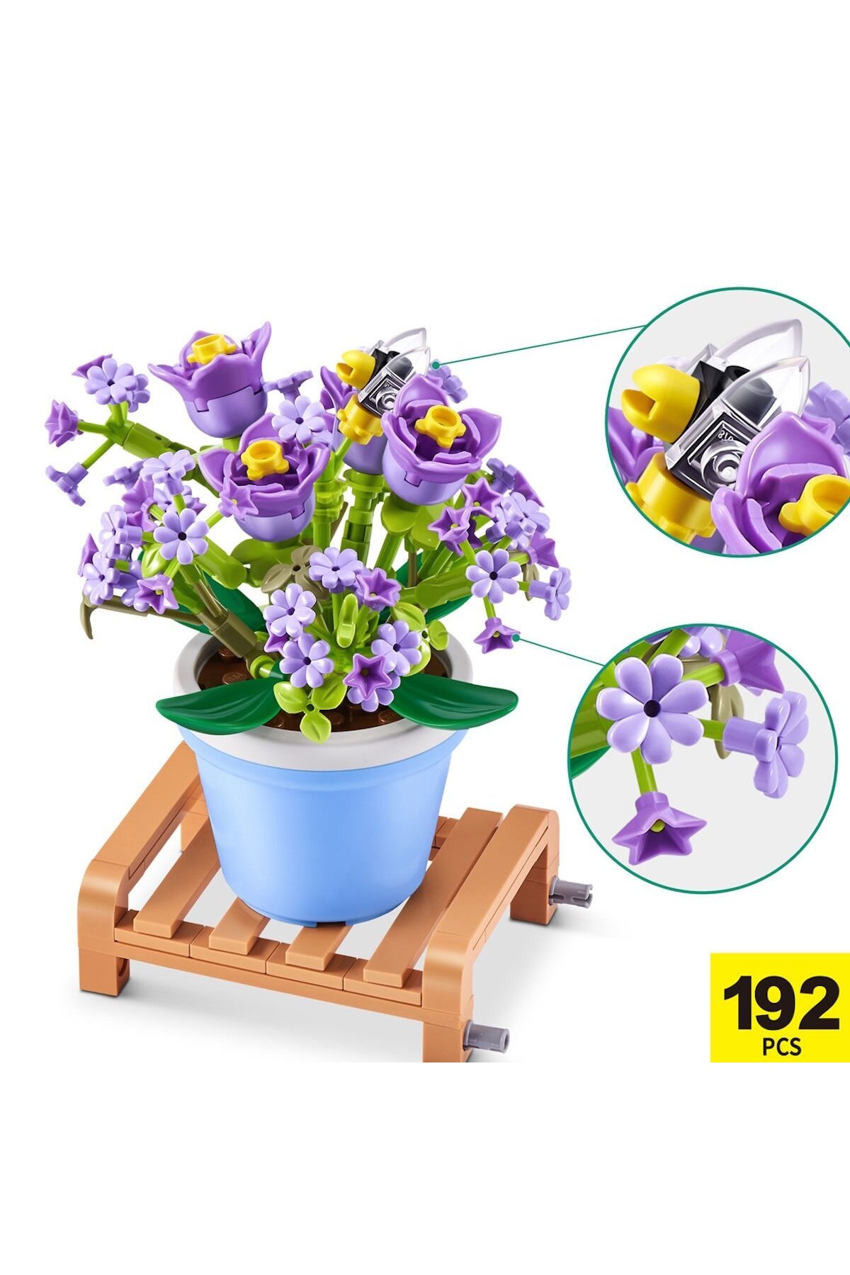 Mnb08000 حداکثر گیاهان گلدانی سورپرایز ۱۵۱ عددی