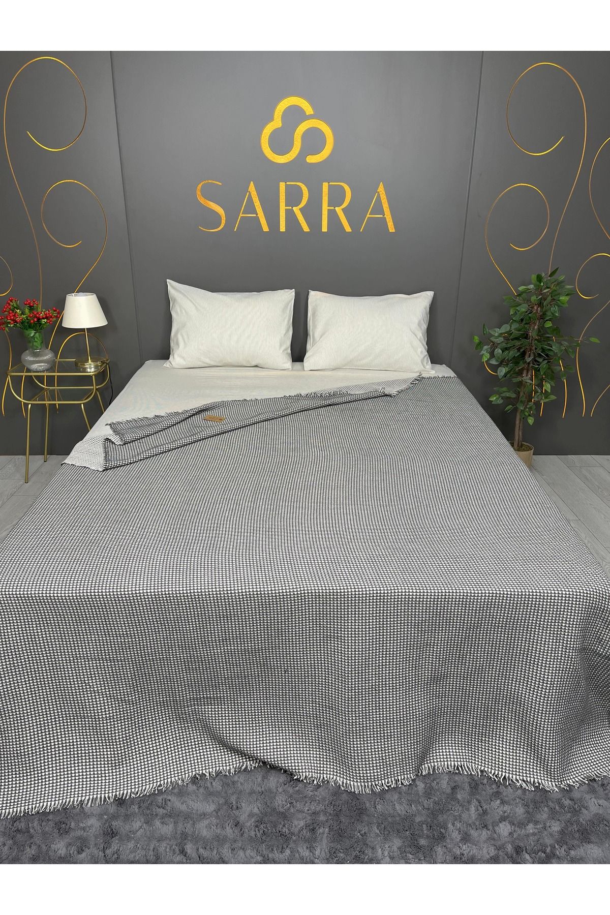 HOME MOD STORE ÇİFT KİŞİLİK WAFFLE PİKE 200X220CM ÇİFT KİŞİLİK