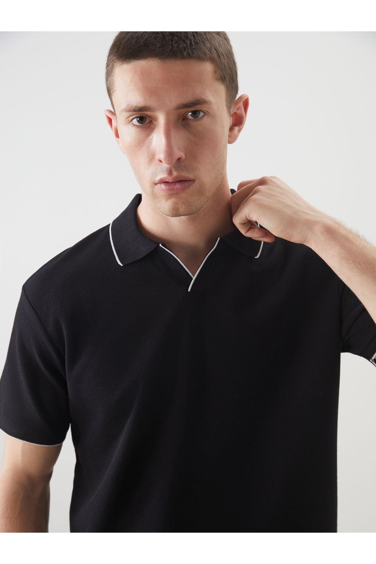 LC Waikiki Polo Yaka Kısa Kollu Basic Erkek Tişört