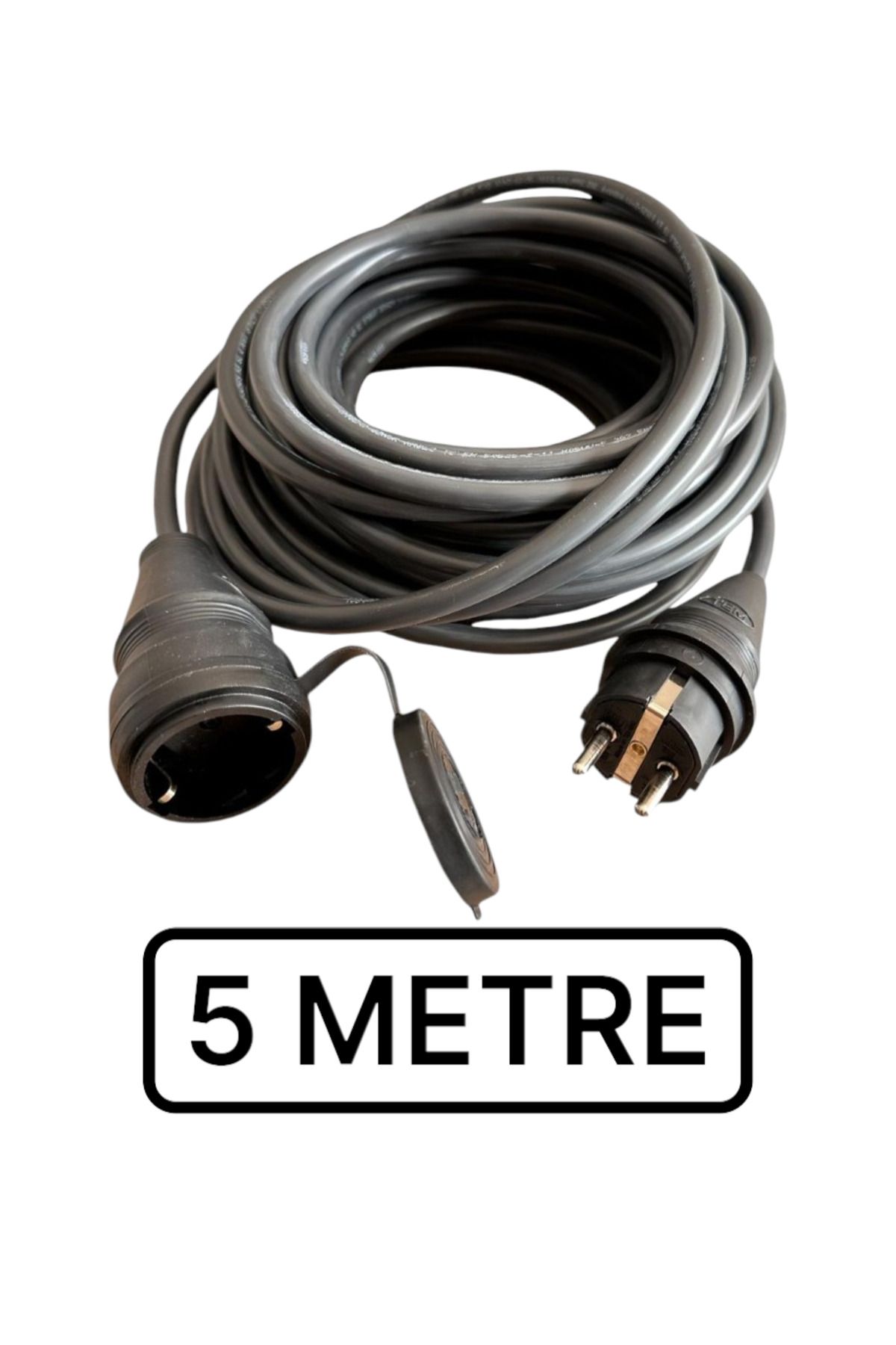 VECTROL Evden Elektrikli Araba Şarj Uzatma Kablosu - Topraklı %100 Bakır 3 x 2.5 mm (5-100 METRE)