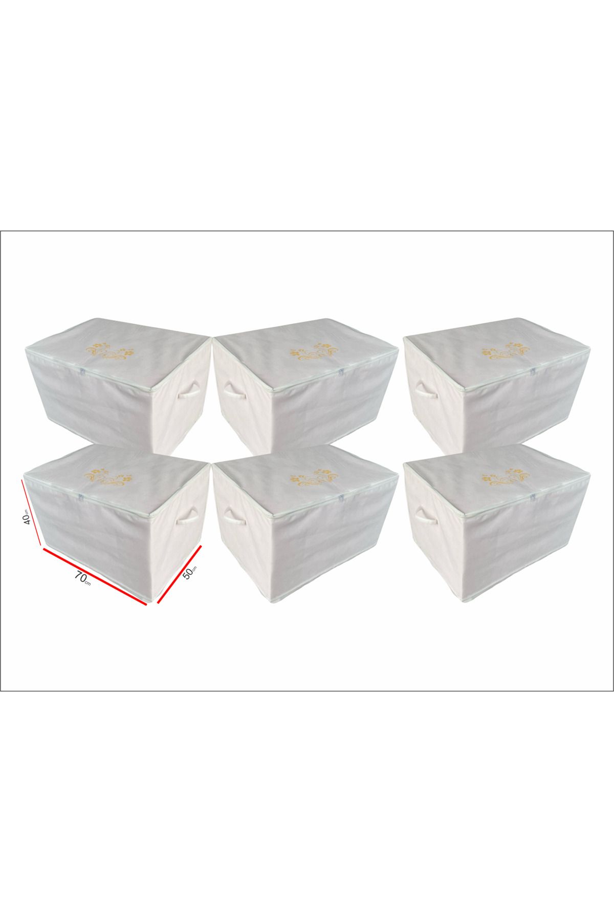 pinabah PİNABAH MEGA YORGAN HURÇ 6 ADET (70x50x40)
