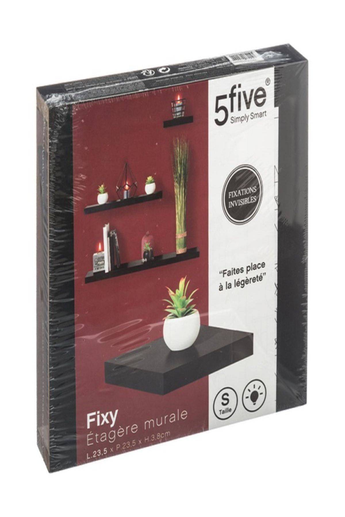 Five Simply Smart-Fixy Invisible Fixation Wall Shelf 3