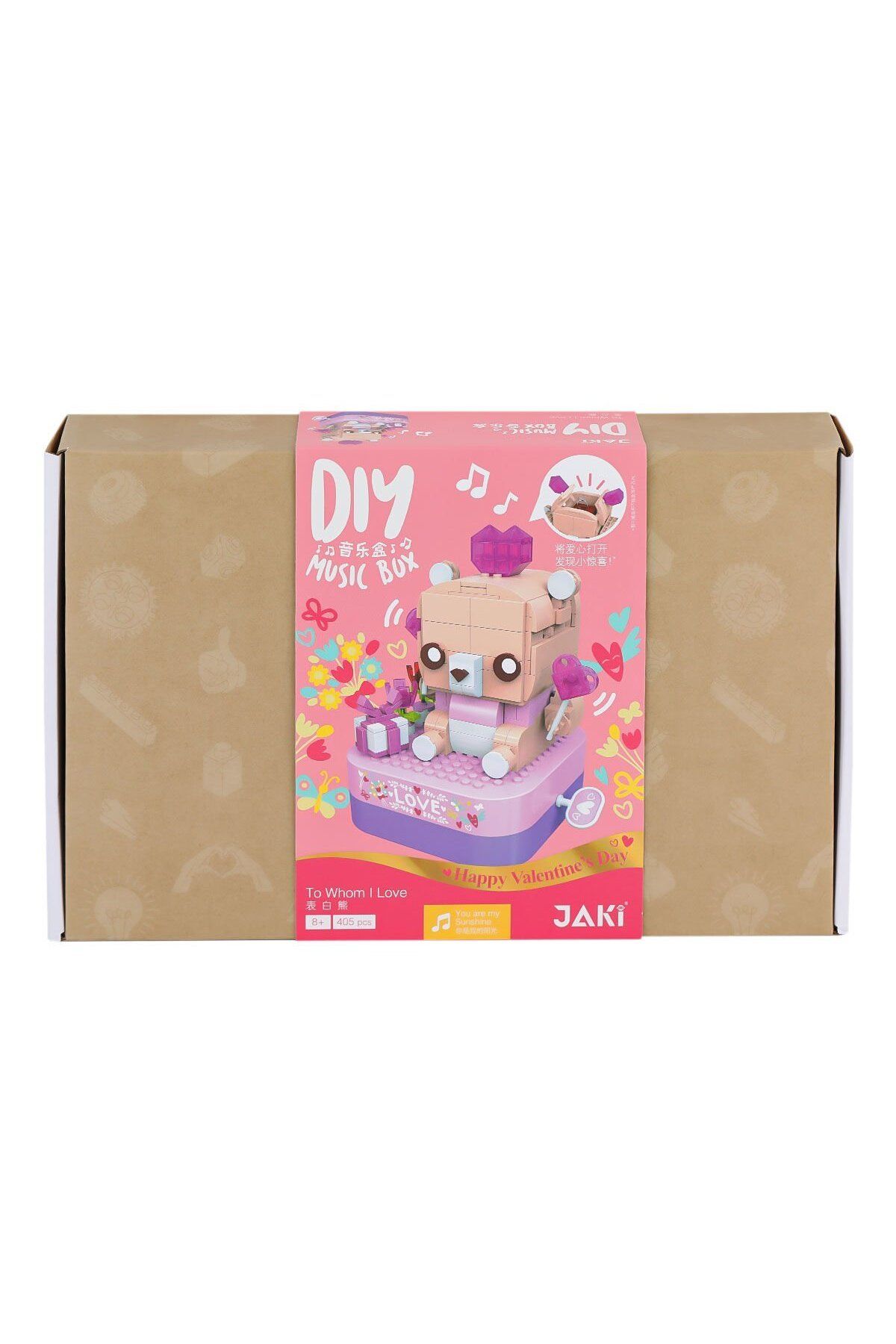 NillyToys JK1306 Jaki Müzik Kutusu Blok Seti 405 Parça -Vagon life