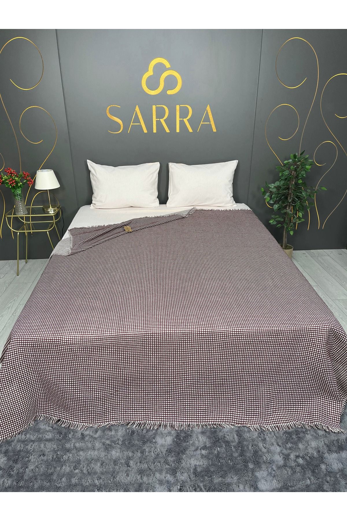 HOME MOD STORE ÇİFT KİŞİLİK WAFFLE PİKE 200X220CM ÇİFT KİŞİLİK