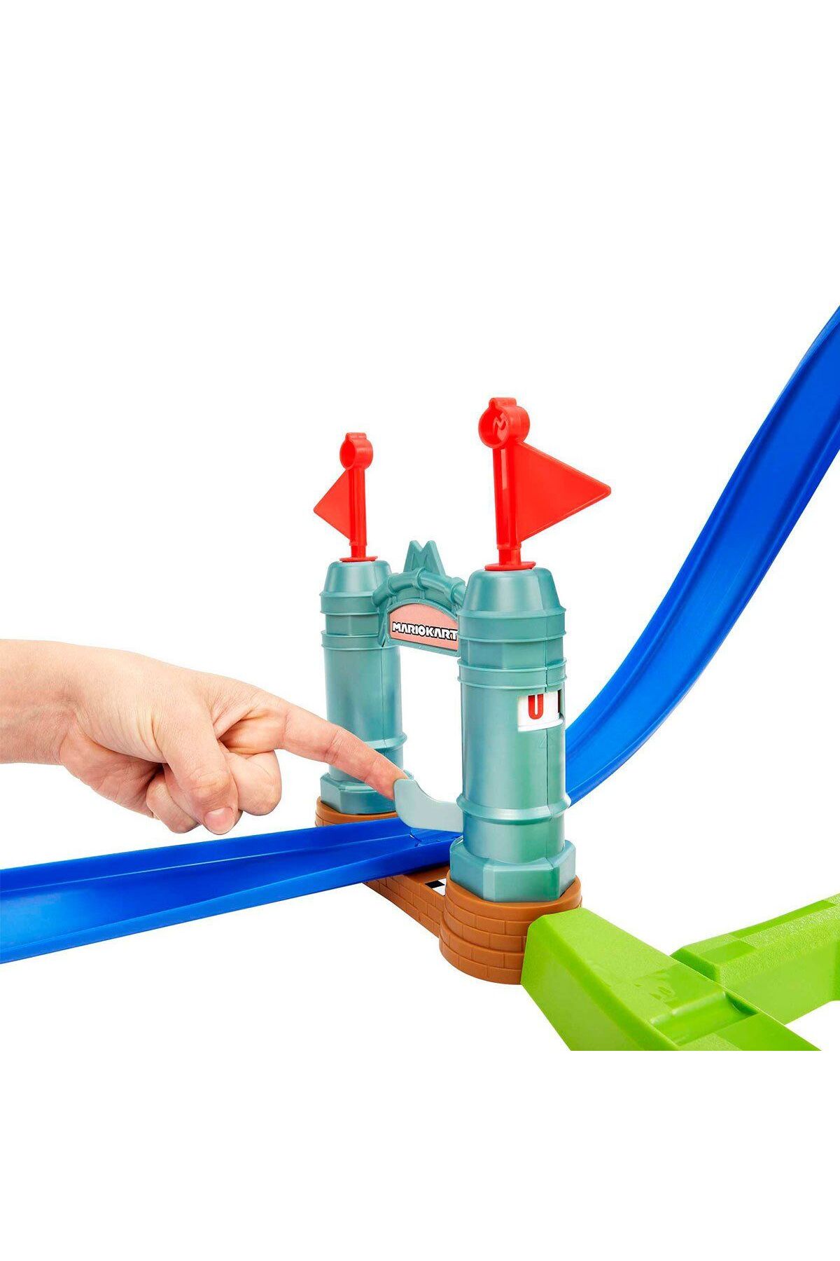 HOT WHEELS HGK59 HW Mario Kart Keskin Dönüşler Pist Seti /Hot Wheels fotoğrafı 5 (önizleme)