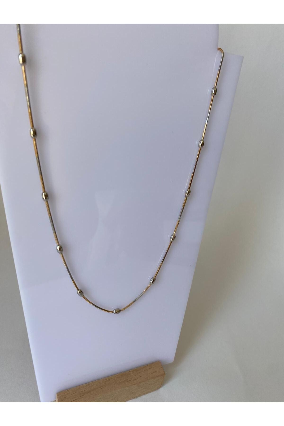 marsel aksesuar Xuping Dorika Rose Gold Zincir Kolye