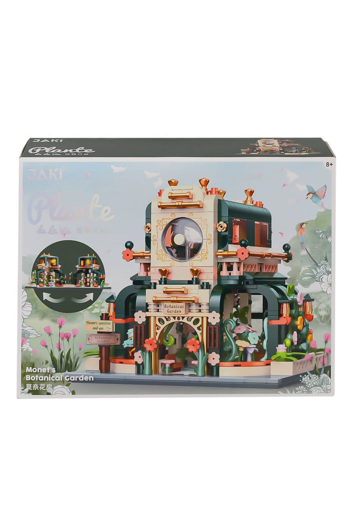 NillyToys JK2362 LOZ Botanik Bahçe Blok Seti - Vagon life