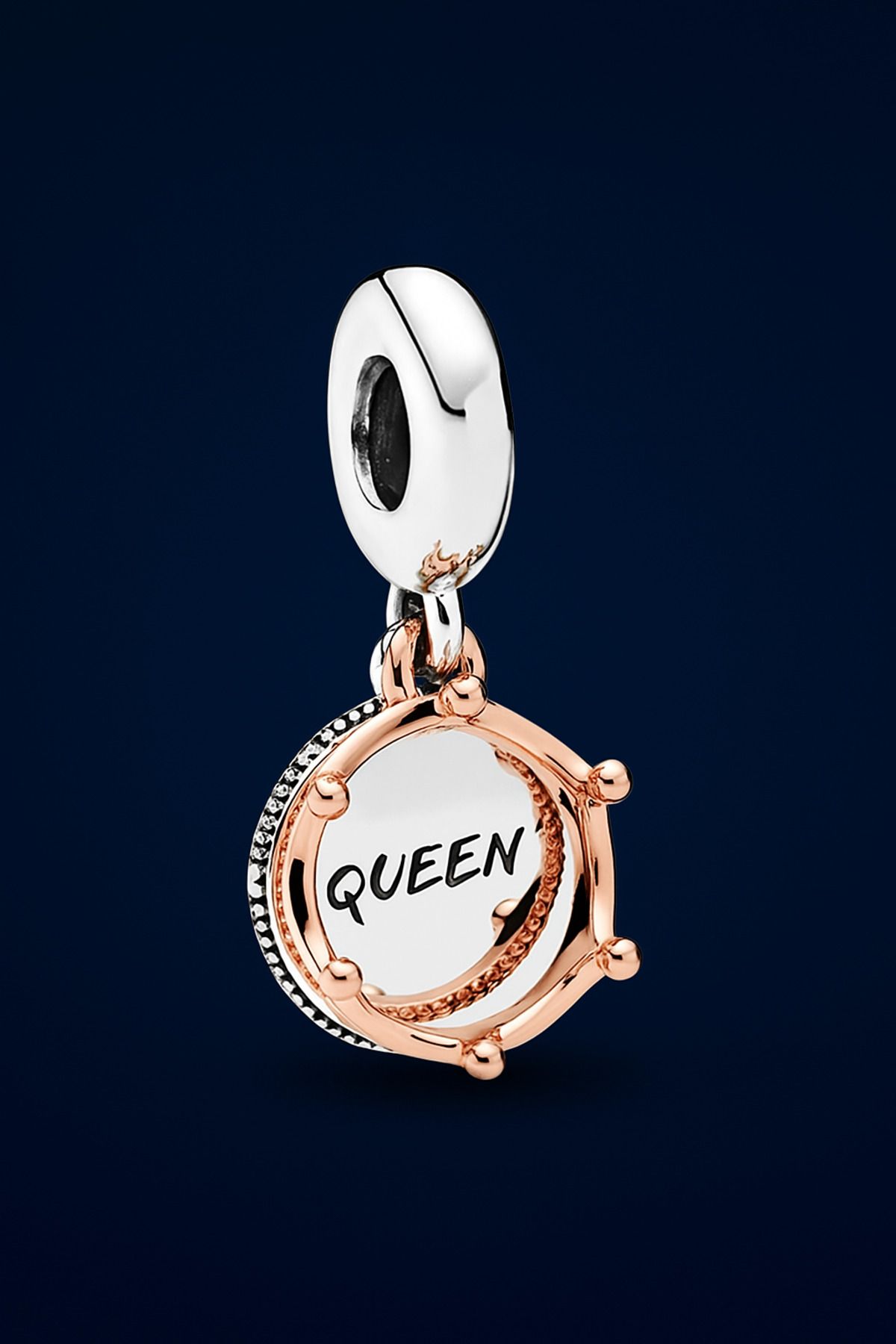 Es Silver Queen Kraliçe ve Kral Charm
