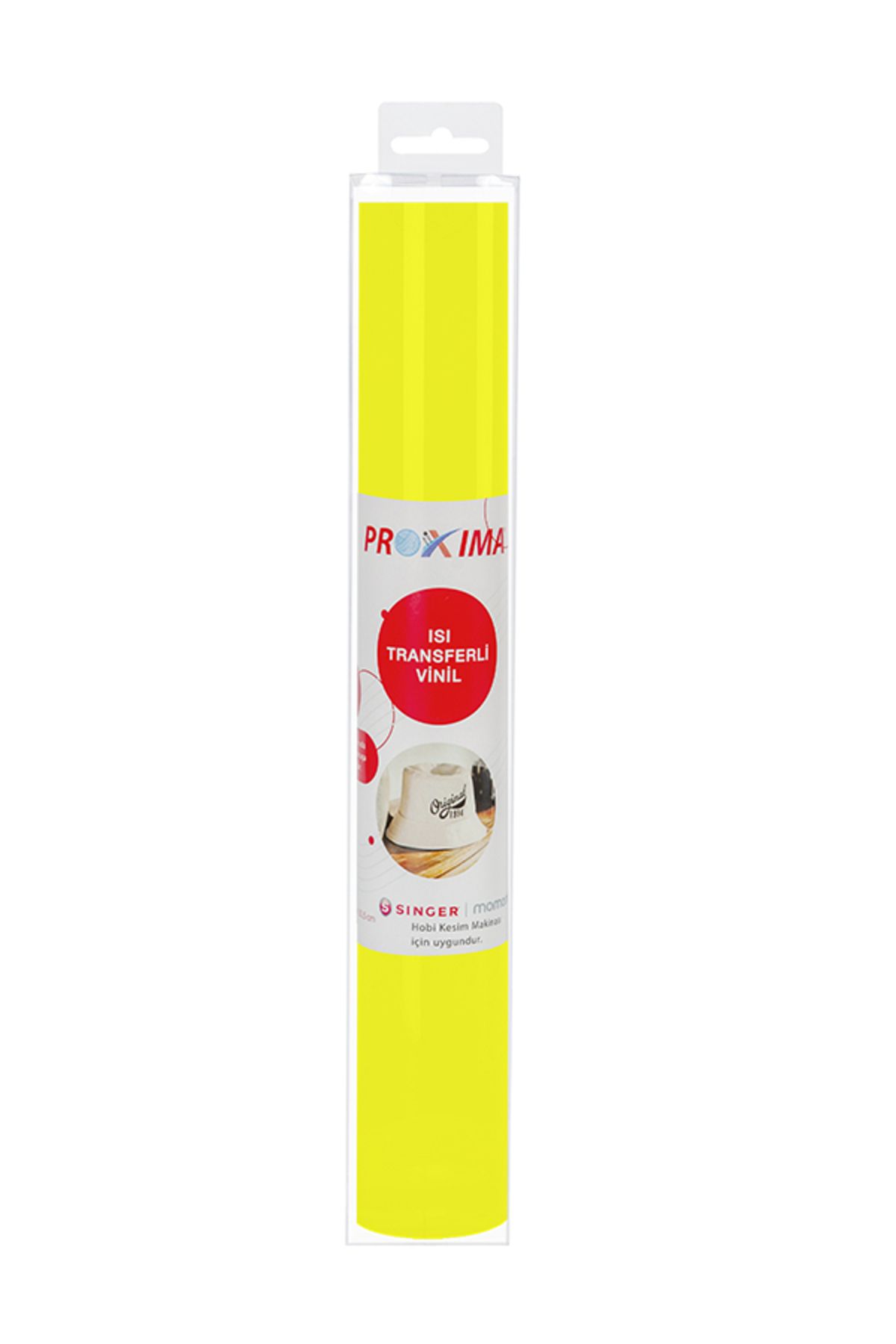 PROXIMA Isı Transferli Vinil 30x150 cm Neon Sarı