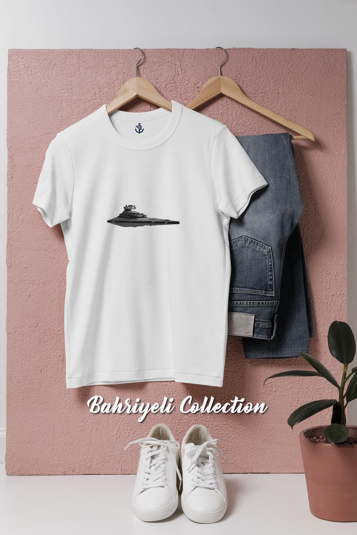 bahriyeli.jpeg Oversize Star Destroyer Star Wars Tıe Tasarımlı Unisex T-Shirt