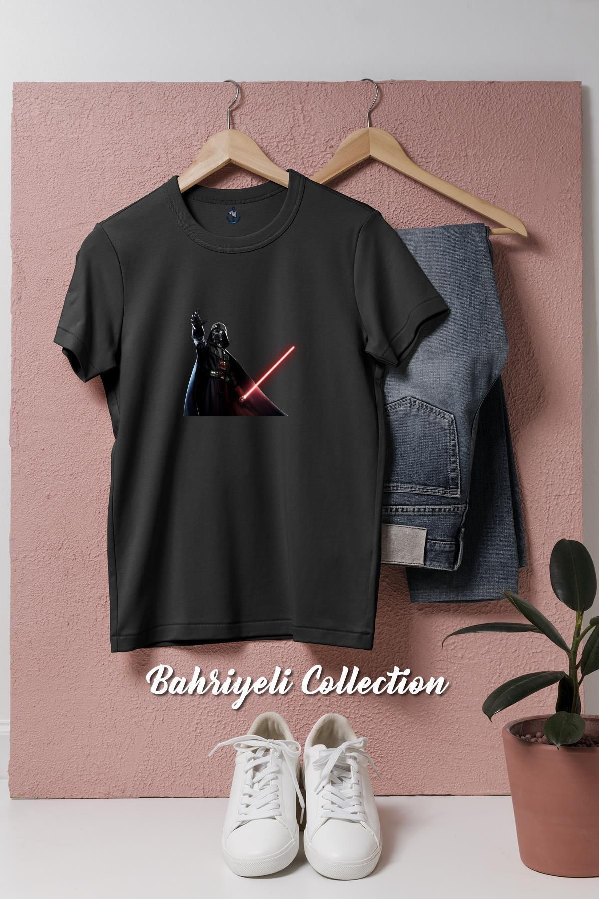 bahriyeli.jpeg Oversize Star Wars Darth Vader, Anakin Tasarımlı Unisex T-Shirt