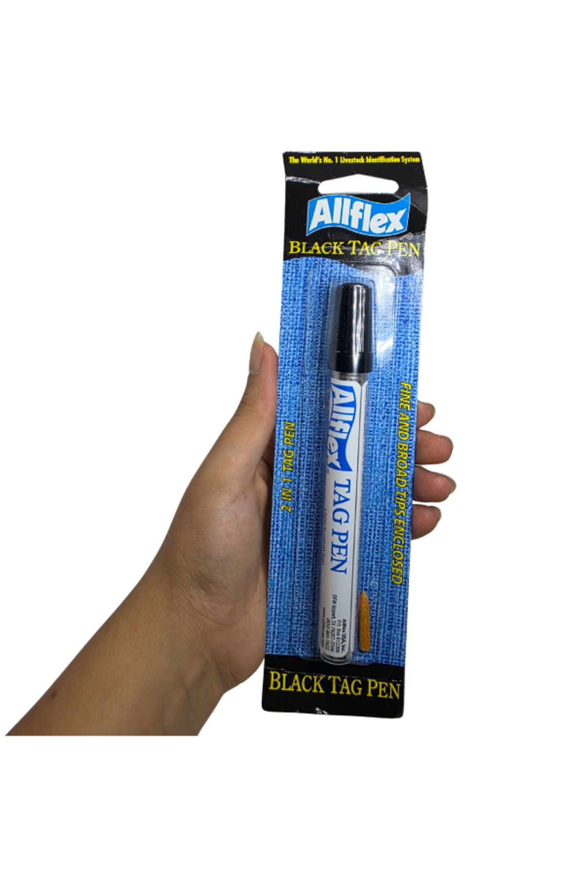 SAMARA ÇİFTLİK EKİPMANLARI ALLFLEX 2 Adet Küpe Yazma Kalemi (Büyükbaş-Küçükbaş)