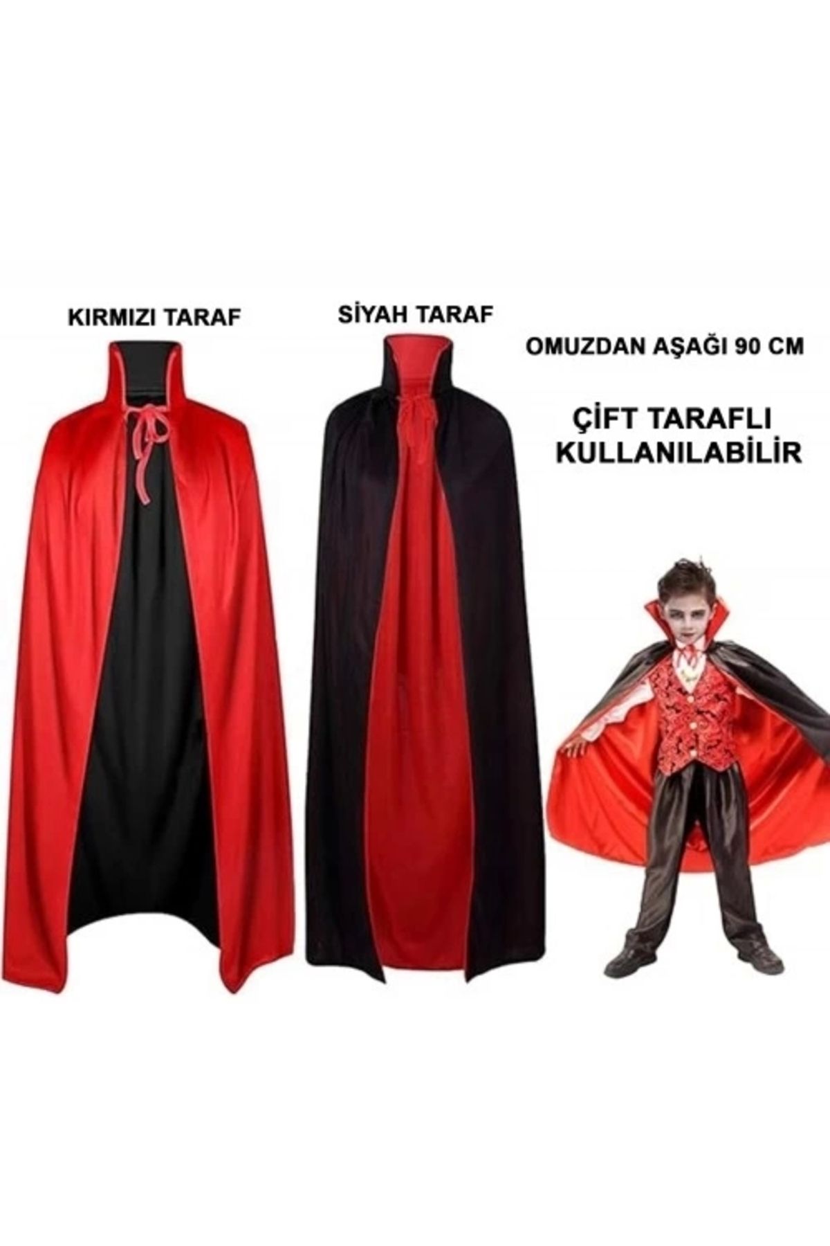 Generic Çift Taraflı Pelerin Çocuk