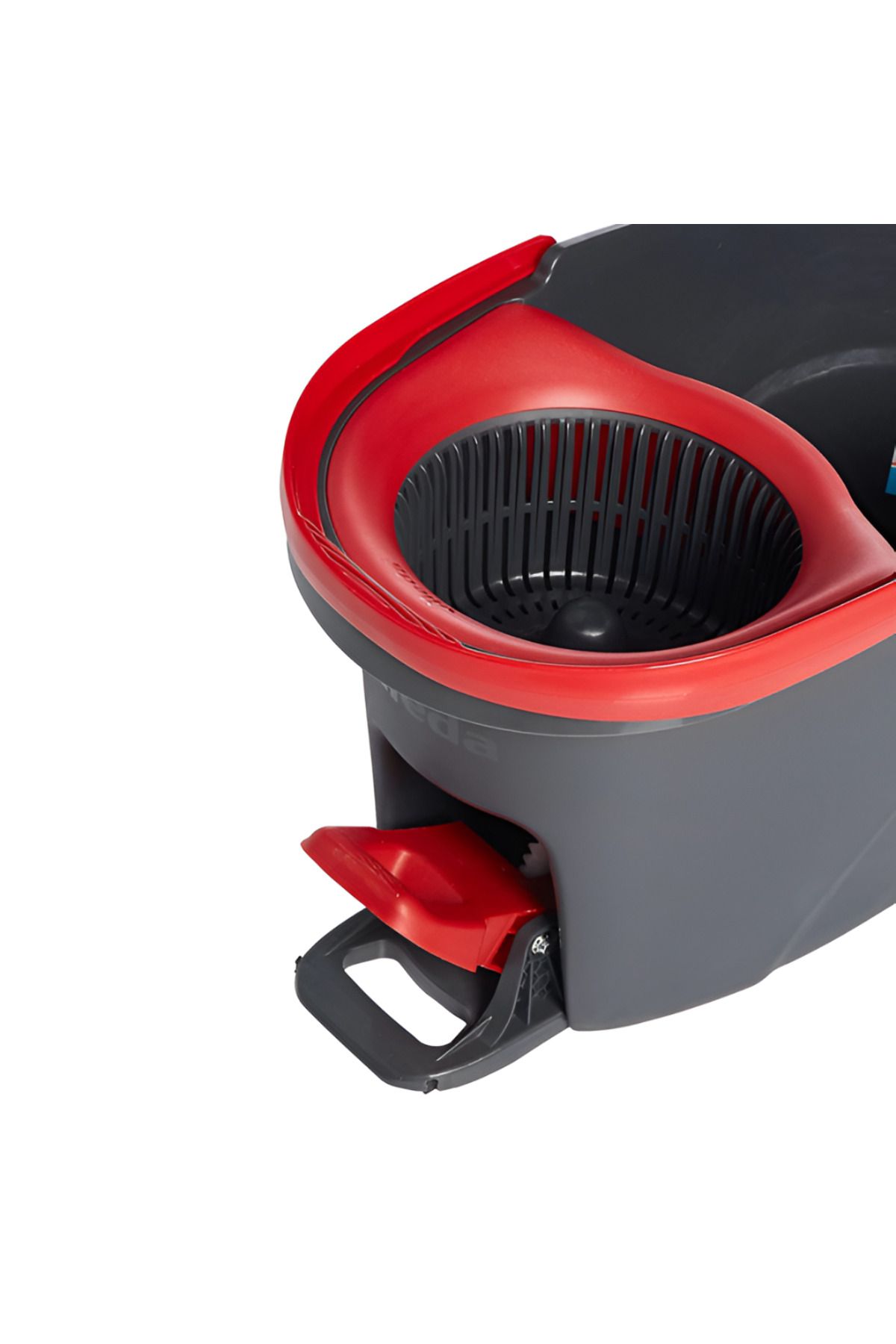 Vileda-Triangular Shape Durable Wringer Mop with Foot Pedal Bucket Set 1