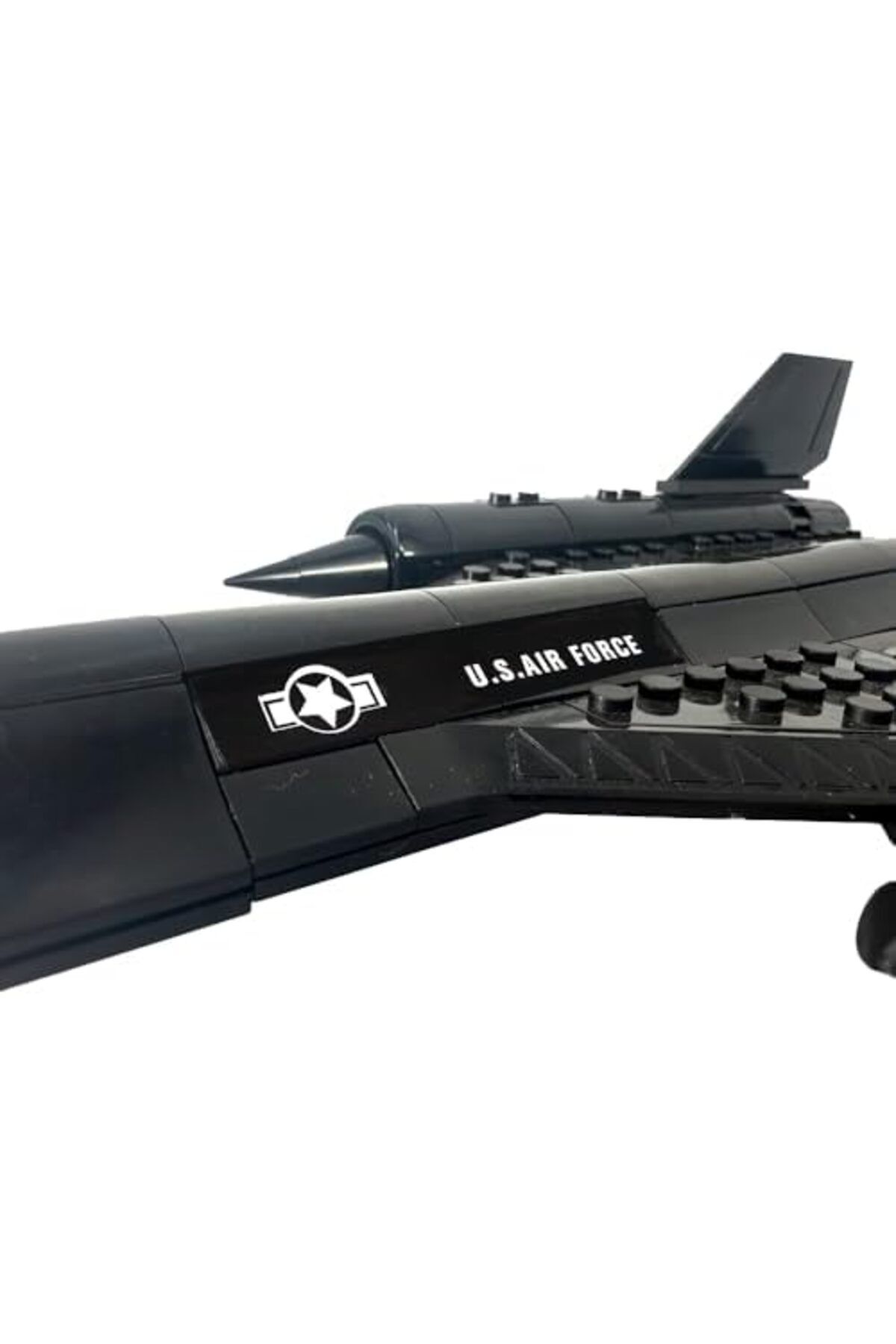 mr-everything-General Jim's Air Force SR-71 Blackbird Reconnaissance Aircraft Building Block Set - 183 Pieces 4