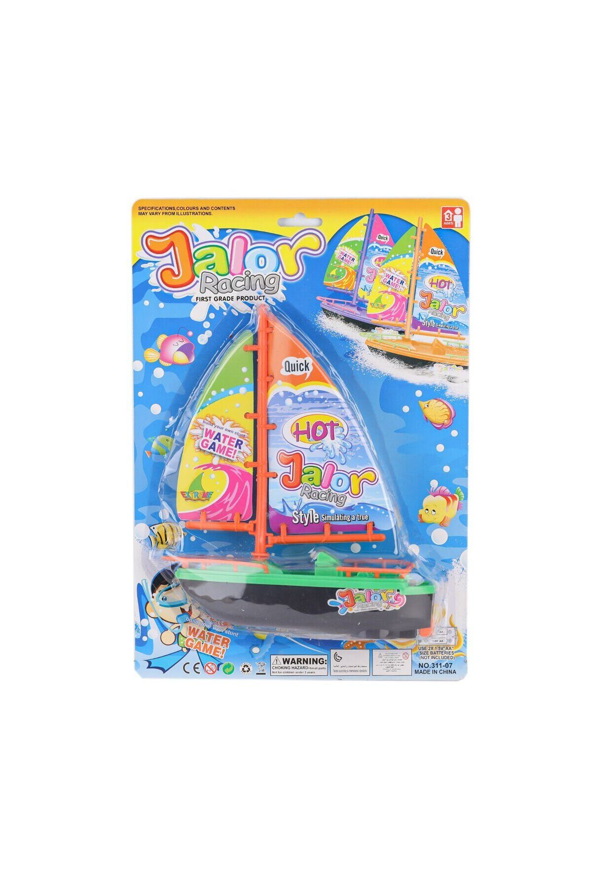 NillyToys 311-07C Pilli Yelkenli Tekne
