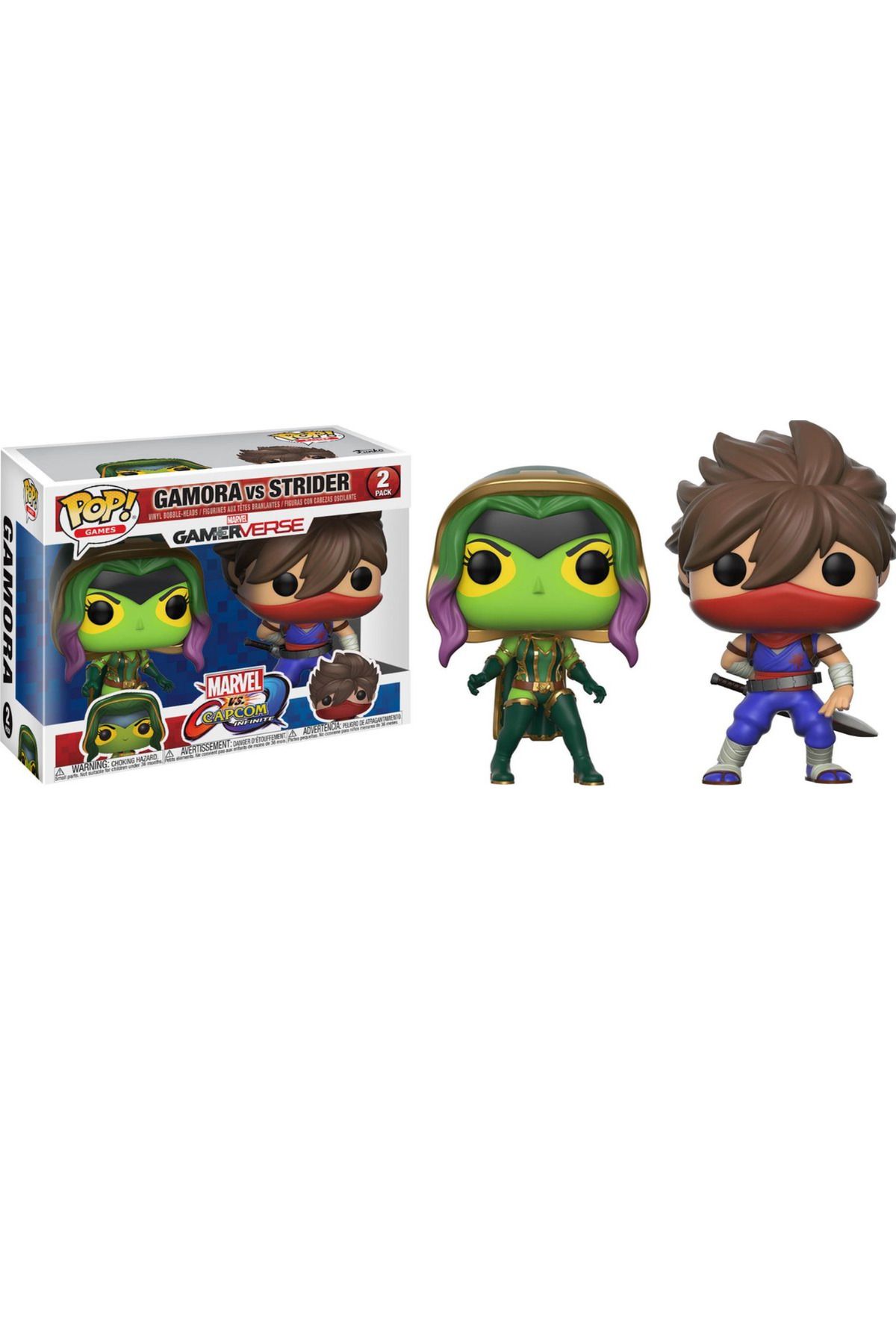 Funko Gamora vs Strider Capcom 2-Pack Vaulted