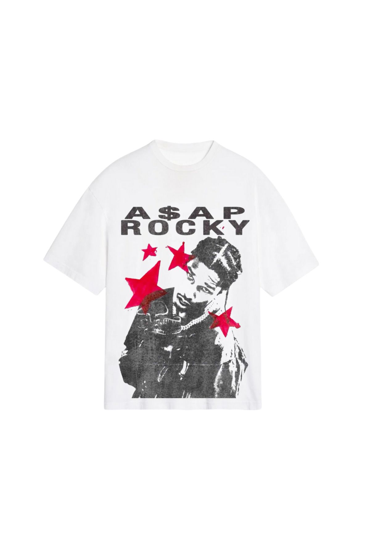 Urbanstadt Asap Rocky Stars Oversized Tshirt