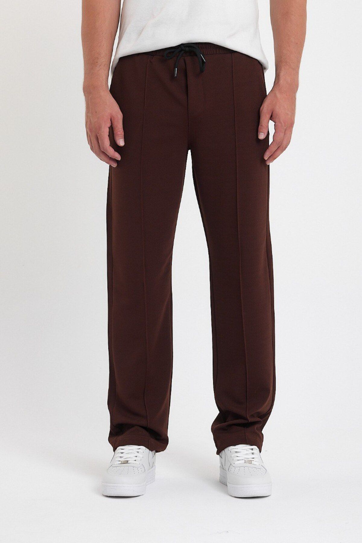 ONUR ERBİL MODA Erkek Gri Slim Fit Kumaş Pantolon