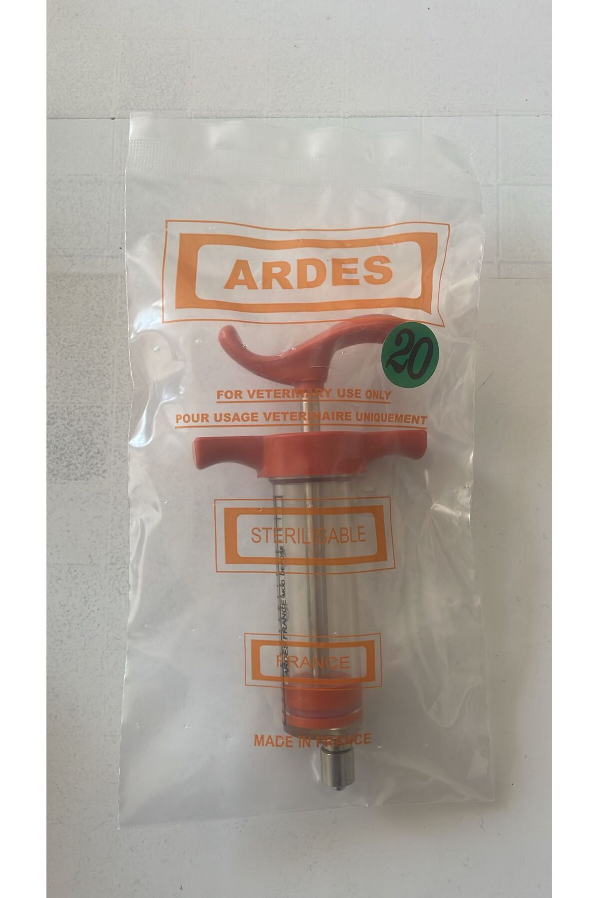 ardes (MİKA) 20 CC (ÇOK KULLANIMLIK ENJEKTÖR)