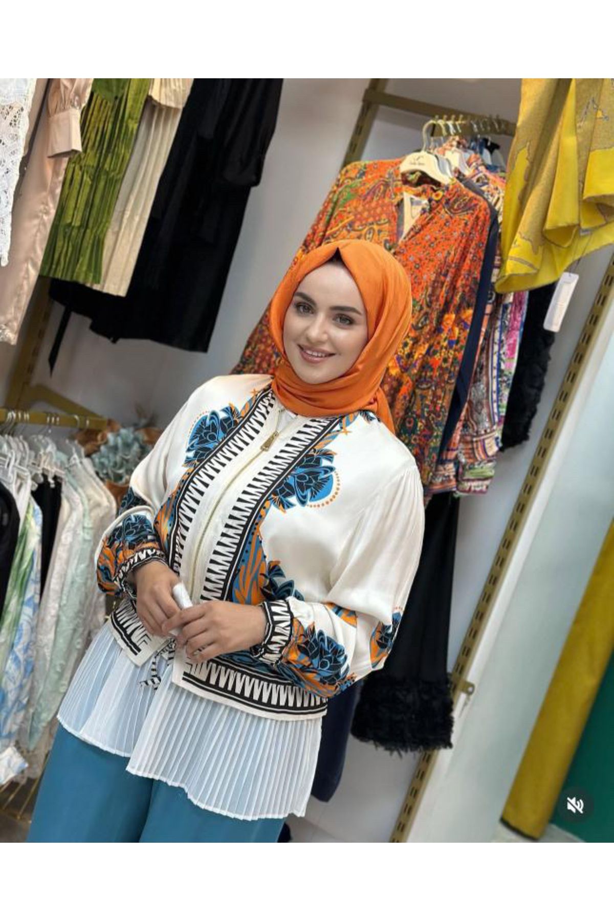 Talya scarf İthal bamber takım