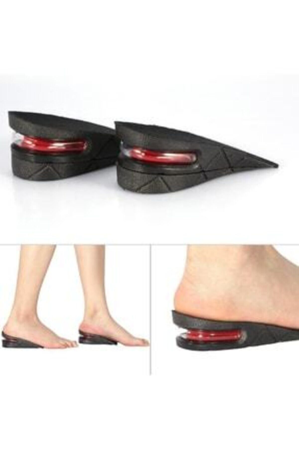 AboutThePerfect Hava Yastıklı Gizli Topuk Uzatıcı Tabanlık 5 Cm, Rahat ve Şık Ayakkabı Destekliği