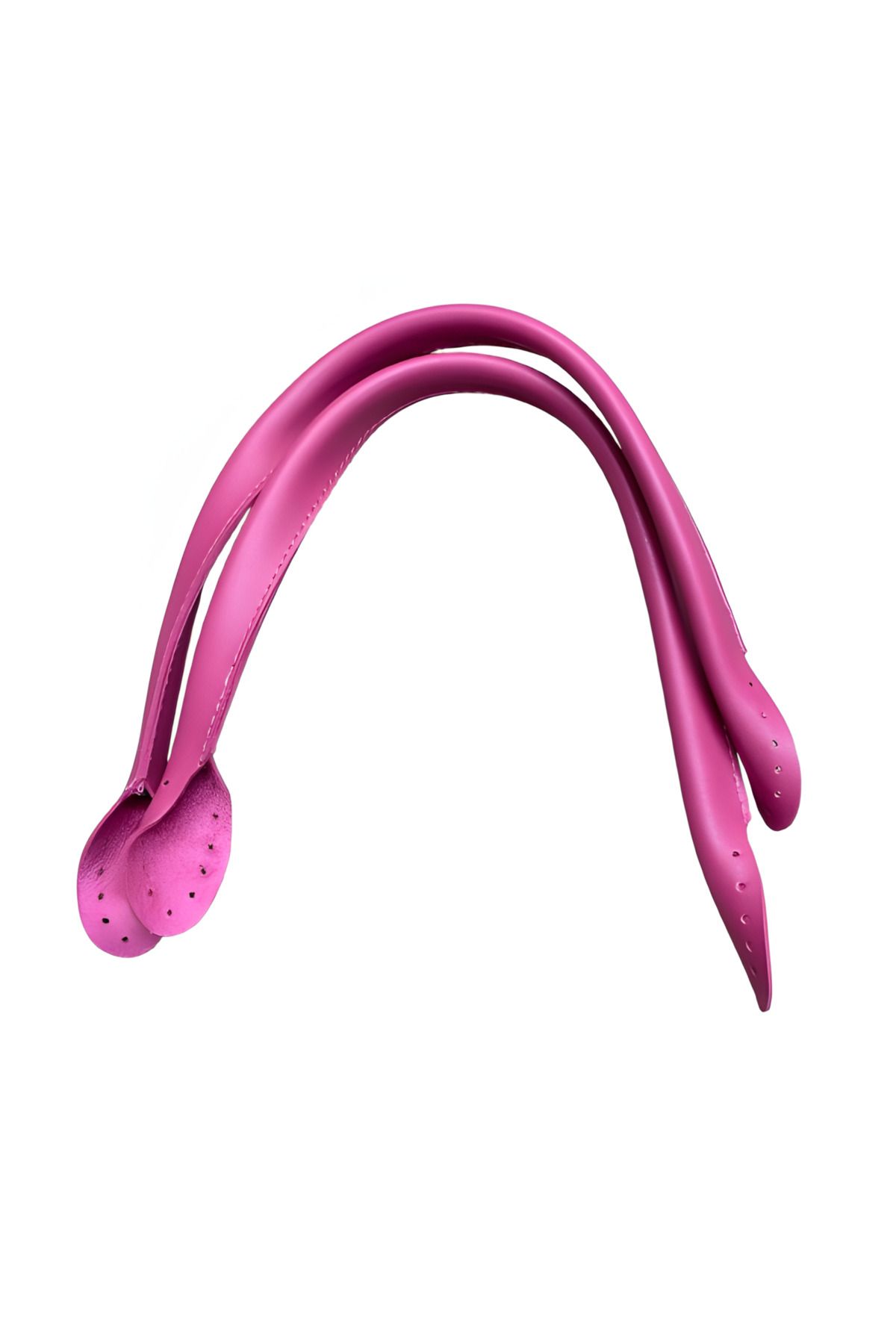 EleganTShoP Dikmeli Pelikan Boru Deri Çanta Sapı 45 cm BR45