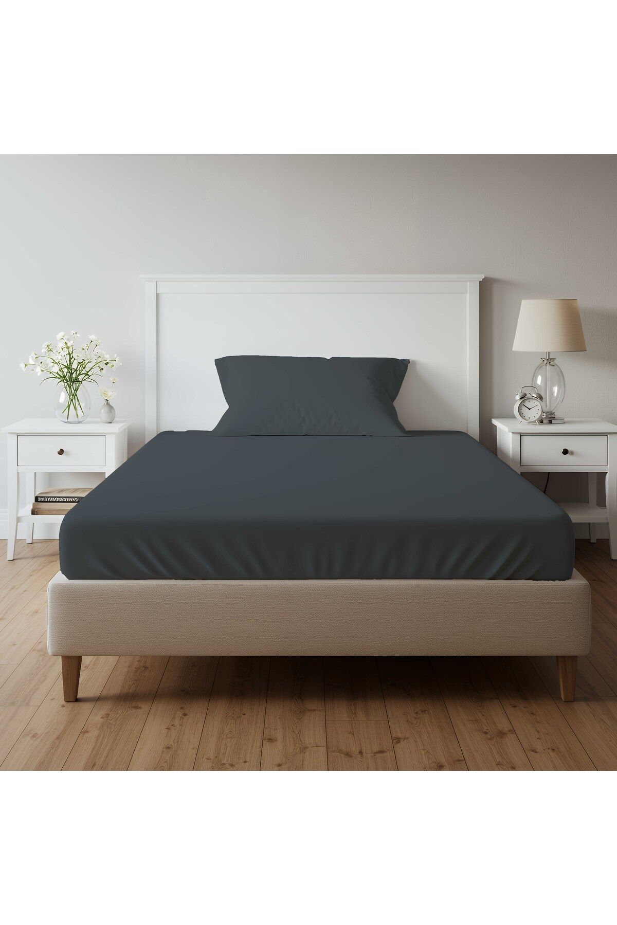 kesenegore Tek Kişilik Lastikli Çarşaf Takımı 1 Lastikli Çarşaf (100 x 200) 1 Yastık Kılıfı (50 x 70)