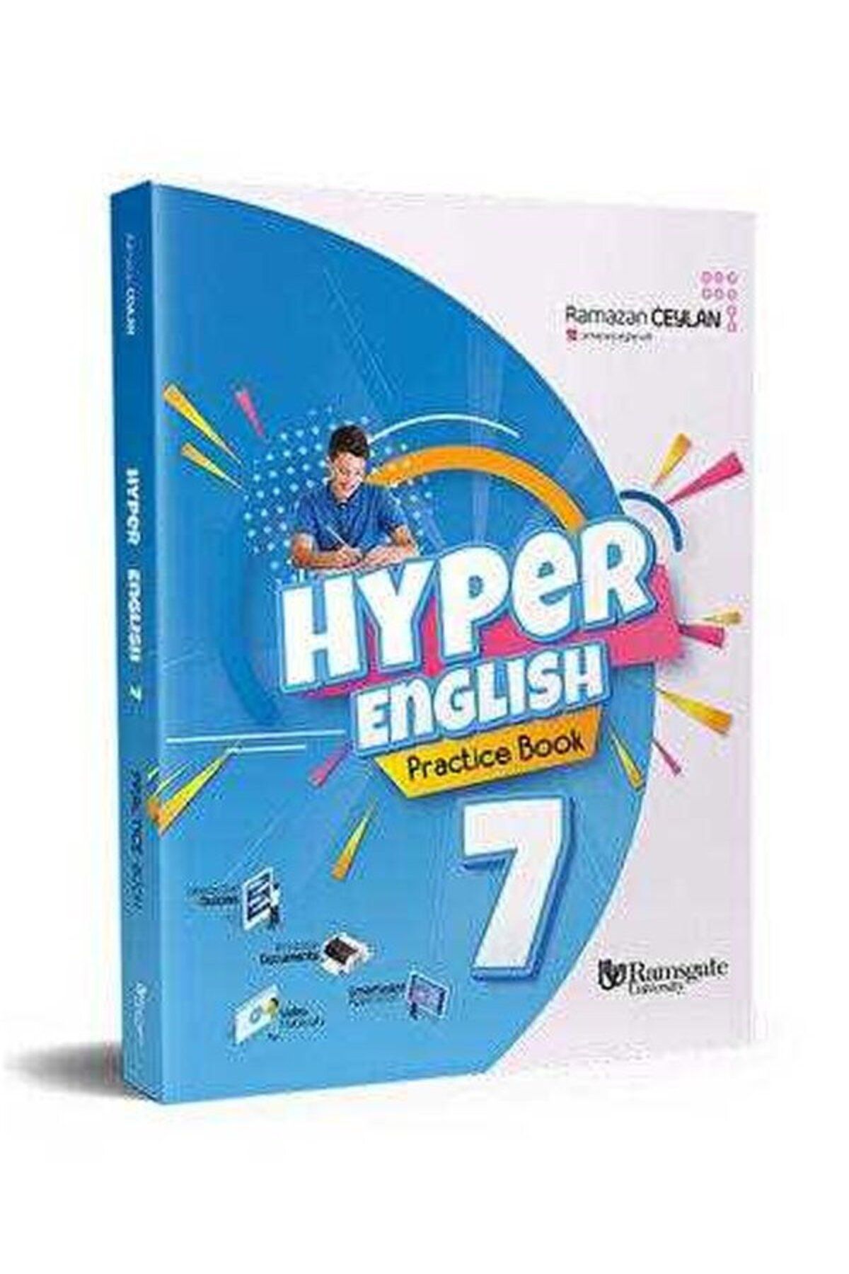 Anla Kazan Yayınları HiperZeka 2026 7. Sınıf Hyper English - Practice Book+AnlaKazan Paragraf
