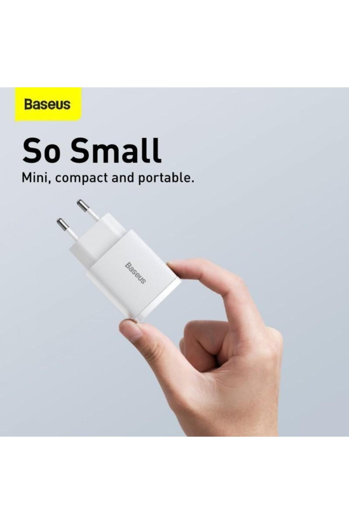 Baseus-Incarcator retea Baseus CCXJ-B02, USB/USB-C, Quick Charge 3.0, Power Delivery 3.0, 20W, Alb 12