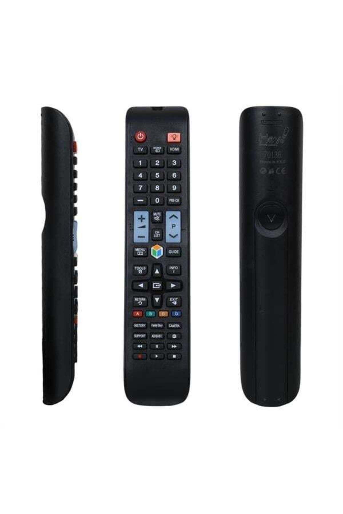 Zayla Hey Küçük Kalıp RM-D1078+1 Samsung Source Tuşlu Lcd Led TV Kumanda