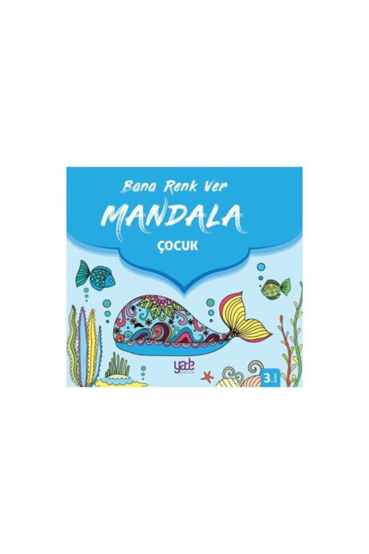 Yade Kitap Bana Renk Ver Mandala Çocuk