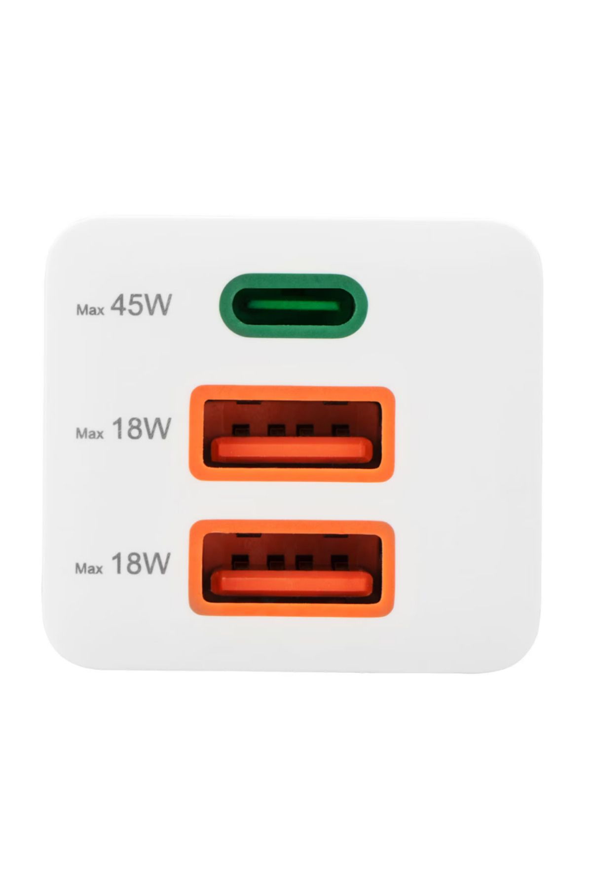Hama-Incarcator retea Hama 201995, 1 x USB-C, 2 x USB-A, GaN, 18/18/45W (Alb) 3