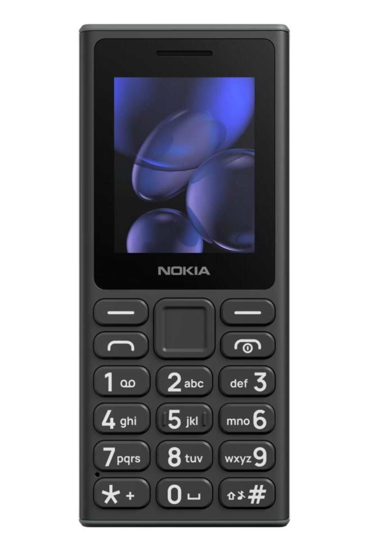 Nokia-105 (2024) Dual SIM Mobile Phone, Black, 2G, USB-C, FM Radio, 2" Display, 1000mAh Battery 1