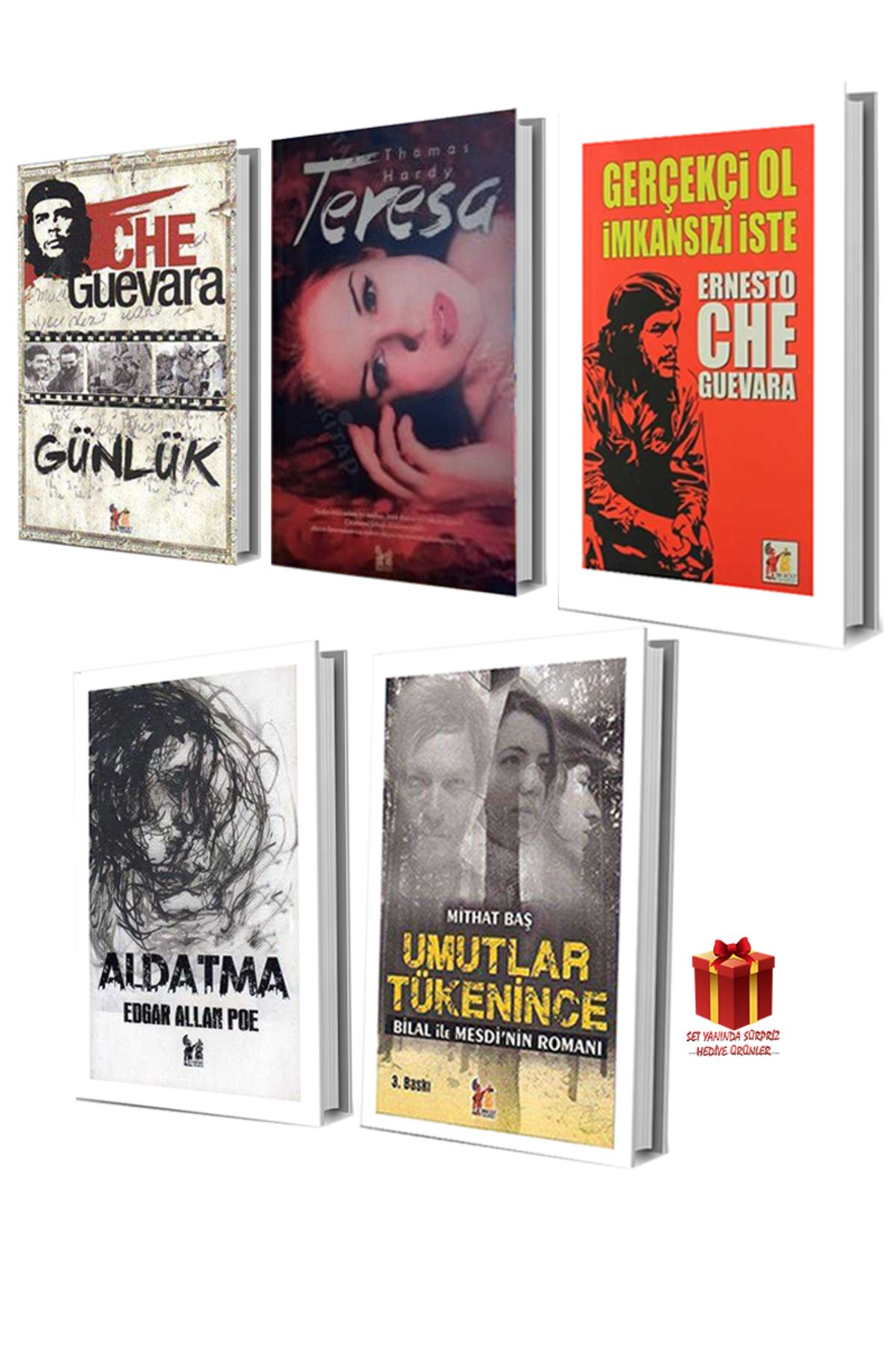Altınpost Yayınları Che Günlük -T.Hardy Teresa-Che Gerçekçi Ol İmkansızı İste-E.A.Poe Aldatma-M.Baş Umutlar Tükenince