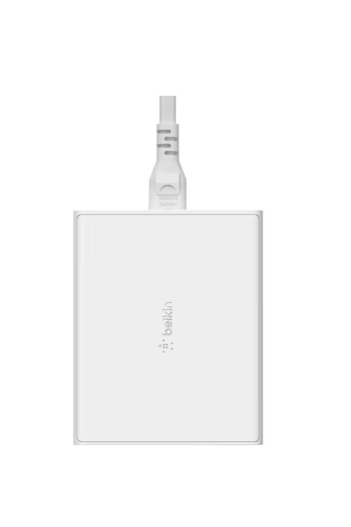 Belkin-Incarcator retea BELKIN WCH010vfWH, 2xUSB-C 65W, 2xUSB-A 12W, Power Delivery (PD) 108W (Alb) 3
