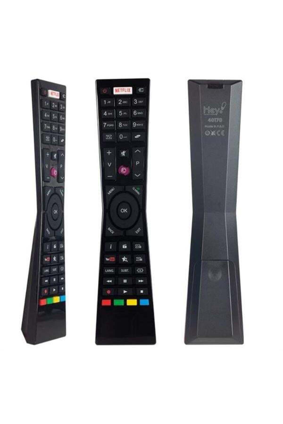 Zayla Hey Jvc Netflix Youtube Tuşlu Lcd Led TV Kumanda (RCA2-49101 SRC-4916)