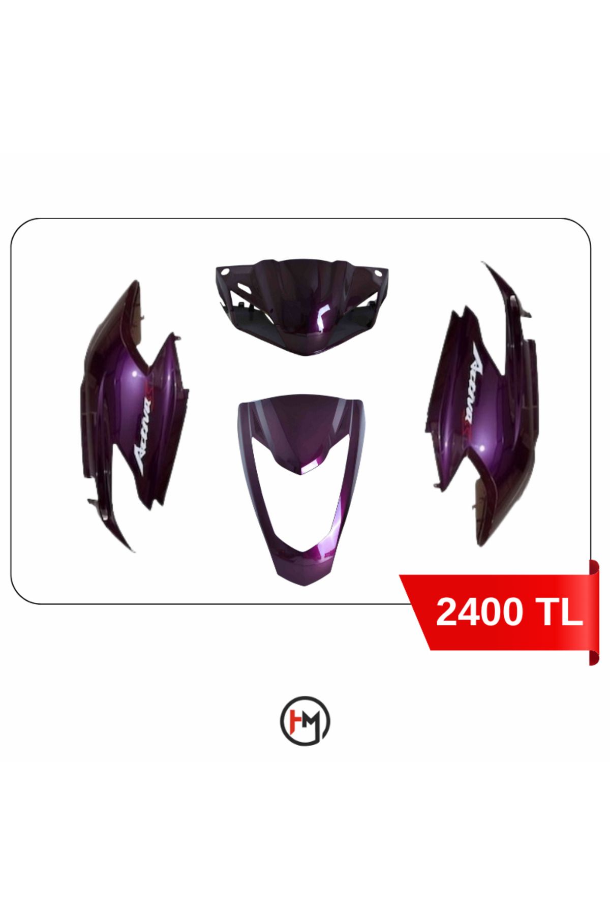 Hner Honda Activa S Grenaj Seti Mor Renkli Yeni Model Mor