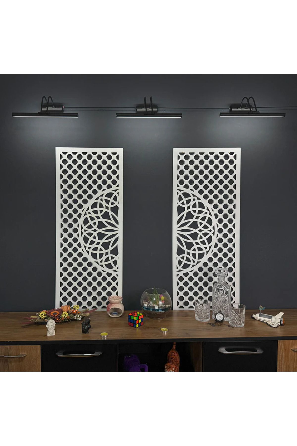 petels Geometrik Motifli Duvar Paneli – Modern & Estetik Dokunuş 100*40