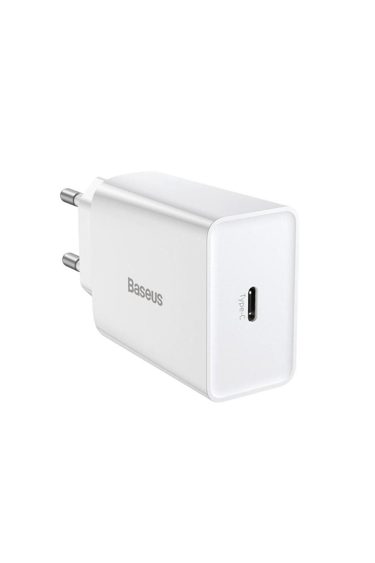 Baseus-Incarcator retea Baseus, Speed Mini, USB-C, PD, 3A, 20W (Alb) 8