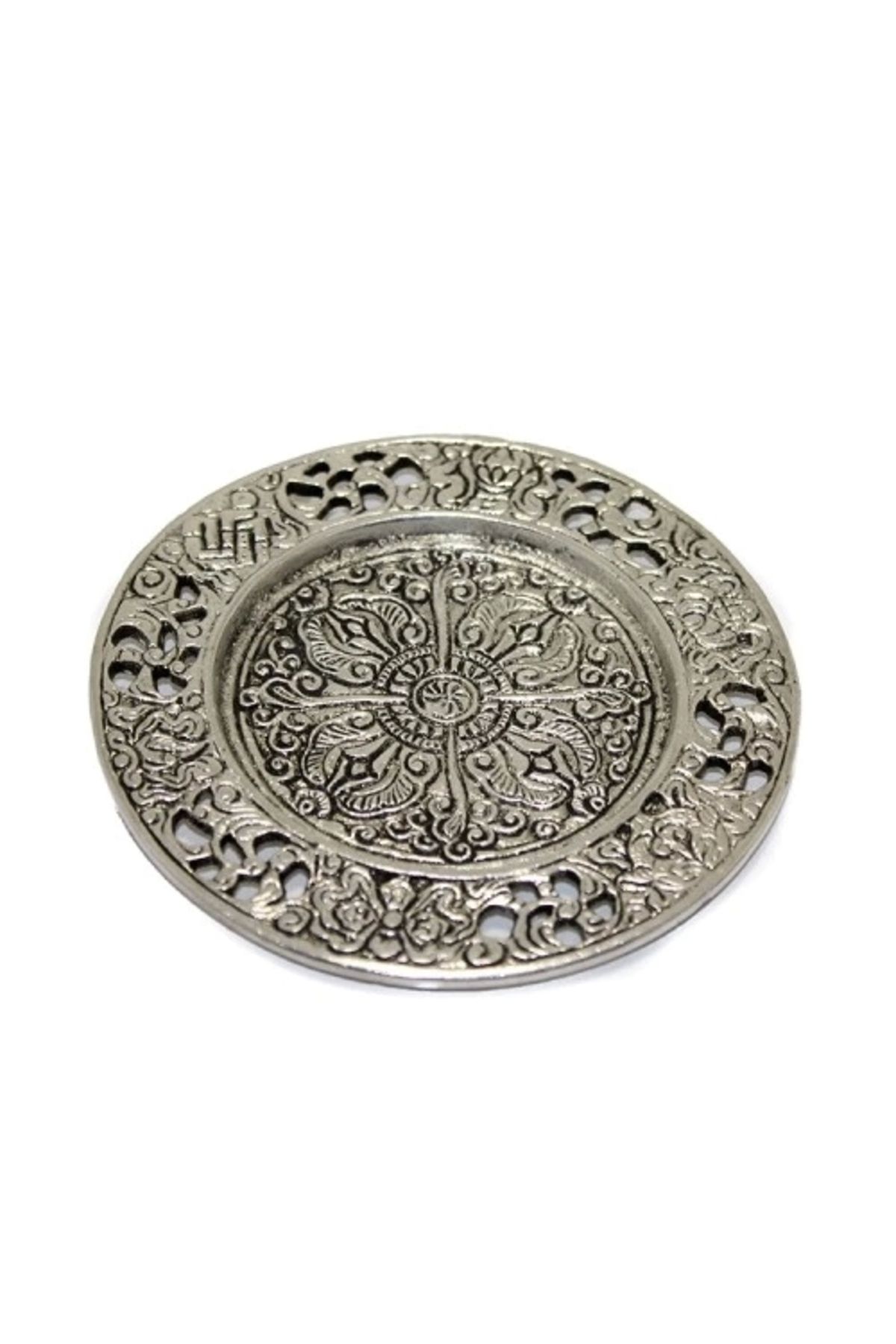 Generic Metal Yuvarlak Tütsülük Model 8