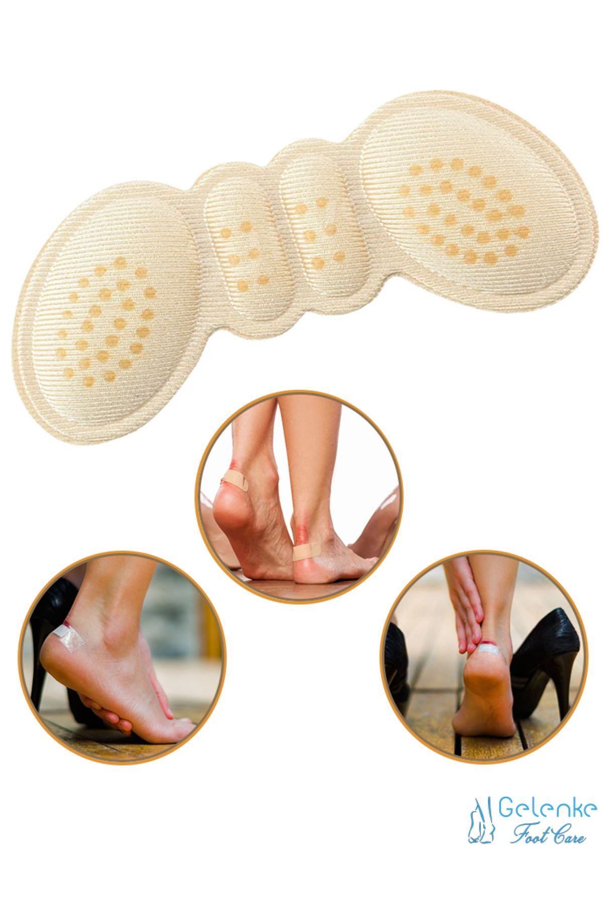 AboutThePerfect Topuk Koruma ve Daraltıcı Ped, Ayakkabı İçin Rahatlık Sağlar