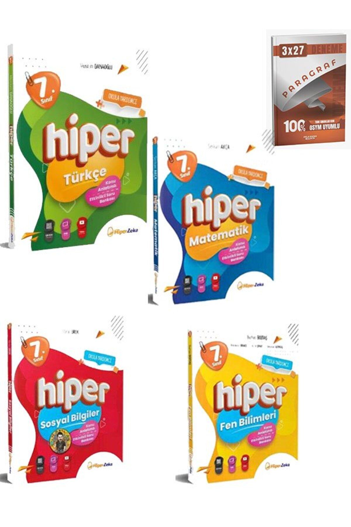 Anla Kazan Yayınları HiperZeka 2026 7. Sınıf Hiper Tüm Dersler Konu Anlatımlı Etkinlikli Soru Bankası+AnlaKazan Paragraf
